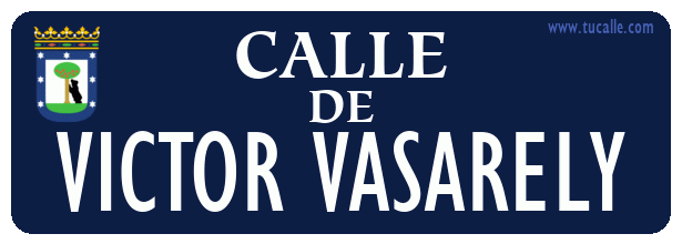 cartel_de_calle-de-Victor Vasarely_en_madrid_antiguo